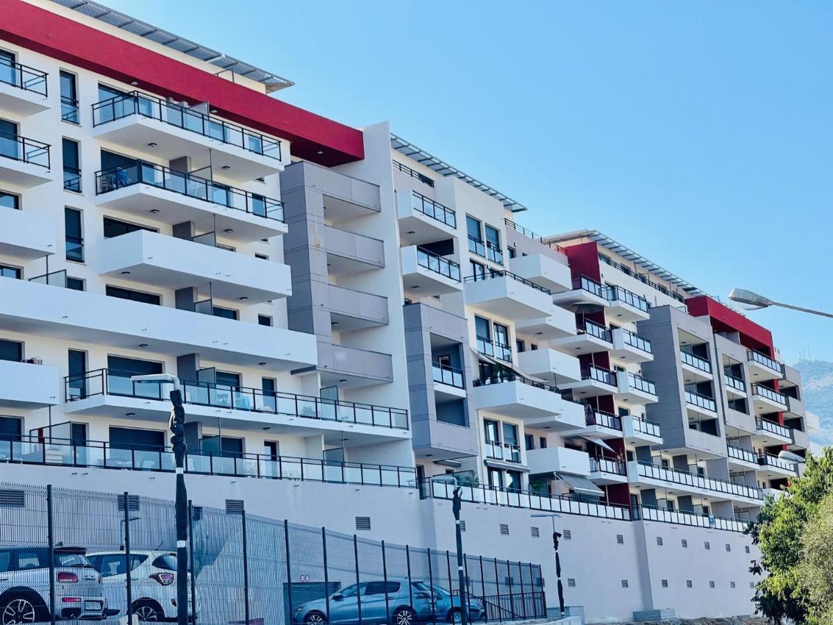 Ajaccio T2 Grand Standing Neuf - Centre Ville Et Plages - 4 Personnes - Parking Prive Exterior foto