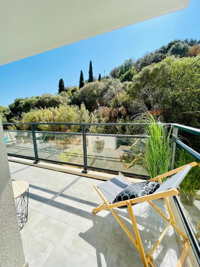 Ajaccio T2 Grand Standing Neuf - Centre Ville Et Plages - 4 Personnes - Parking Prive Exterior foto
