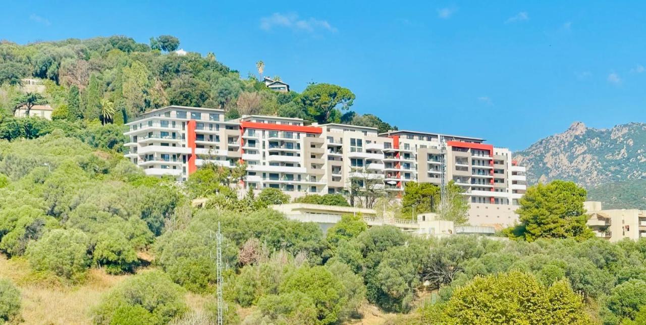 Ajaccio T2 Grand Standing Neuf - Centre Ville Et Plages - 4 Personnes - Parking Prive Exterior foto